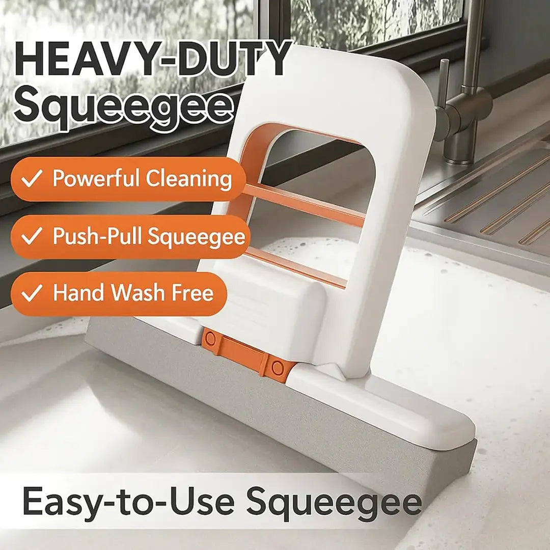 Mini Foldable Desktop Mop – Compact Self-Squeeze Cleaning Tool