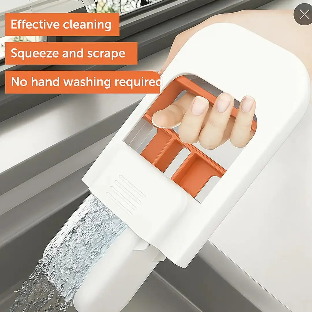 Mini Foldable Desktop Mop – Compact Self-Squeeze Cleaning Tool